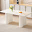 Ensemble de table de salle à manger rectangulaire 62,99 "avec 4 chaises pour cuisine, bar et salon-1585029573-1585430300