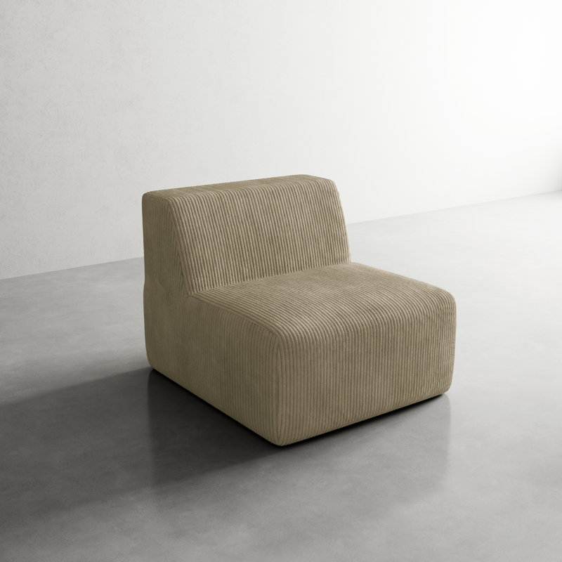 Fauteuil d'appoint Berlare, Kaki