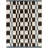 Noack Brown/Blue Checkered Ikat Area Rug-1726755162