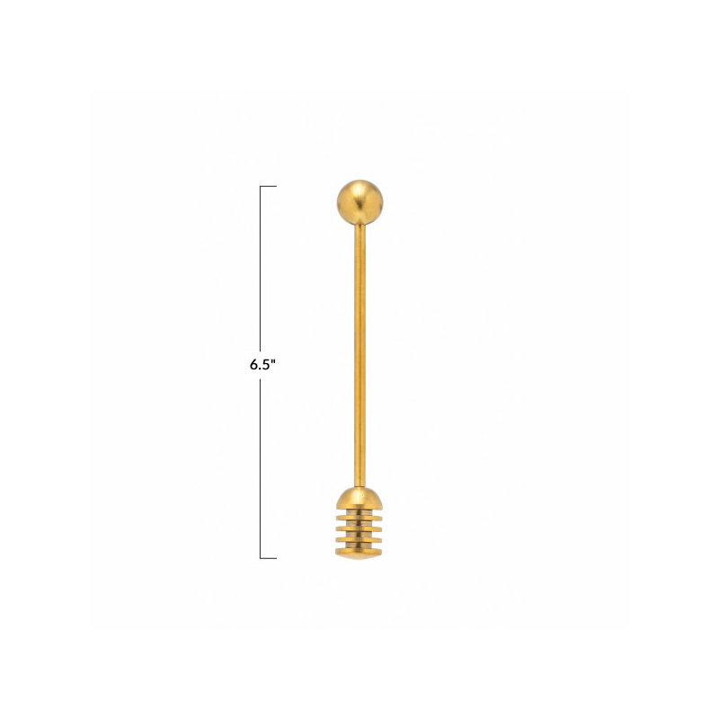 Creative Co-Op Bee Honey Dipper