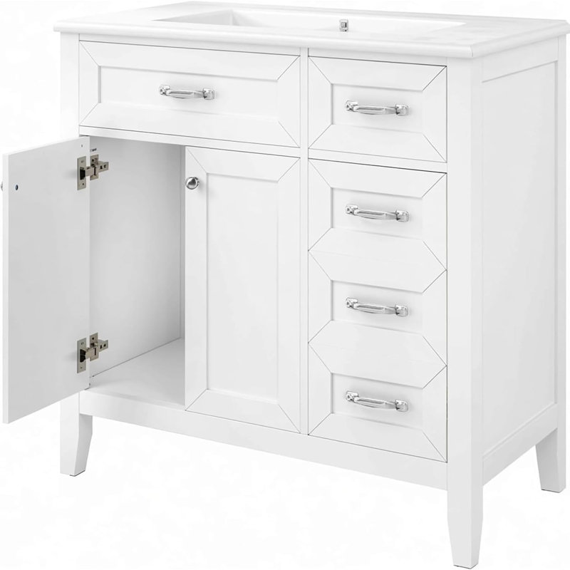 Meuble-lavabo 36 po avec lavabo Kokkina