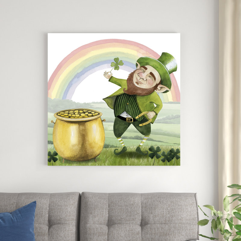 Leprechaun's Rainbow I, H 36 po x l 36 po x P 1,25 po