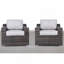 Chaise de patio avec coussins LSI 2