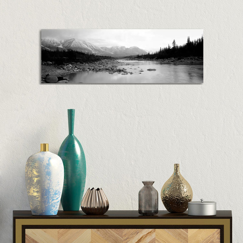 USA, Alaska, Kennicott River - Wrapped Canvas Panoramic Print, 30.48 cm H x 91.44 cm W x 1.91 cm D