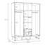 Sesser Manufactured Wood Wardrobe