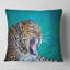 Coussin abstrait abstrait léopard sauvage-30719621-30719624