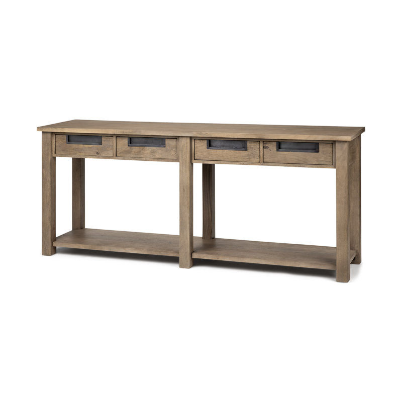 Console et tiroirs 72 po