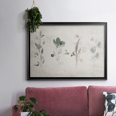 Arrangement rétro encadré sur toile