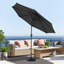Aaroon 300cm Tilt Market Parasol-60025231