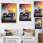 Colourful Formule Car Race Track I - Art mural-173144187-139682172