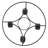 Alphonsus Metal Weather Resistant Caddy Plant Stand-1495062009