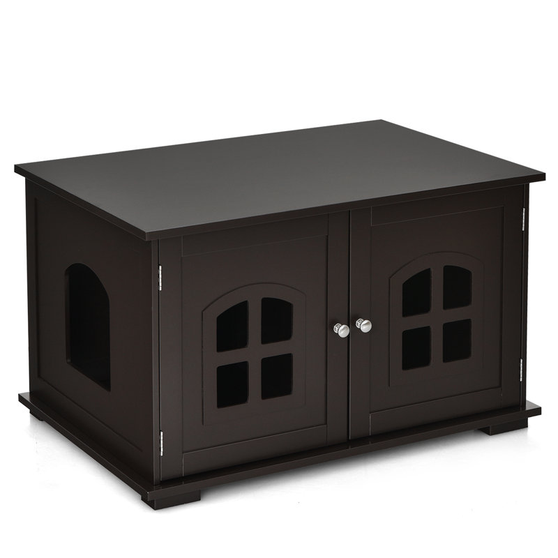 Lurmont Litter Box Enclosure, Coffee