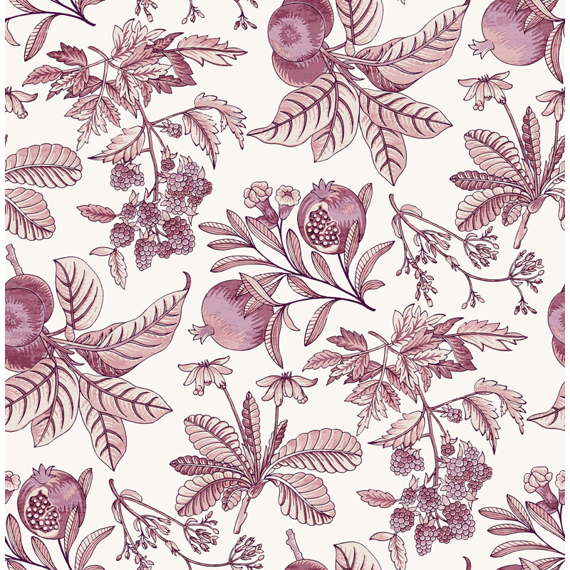 Lucier Wallpaper Roll, Purple