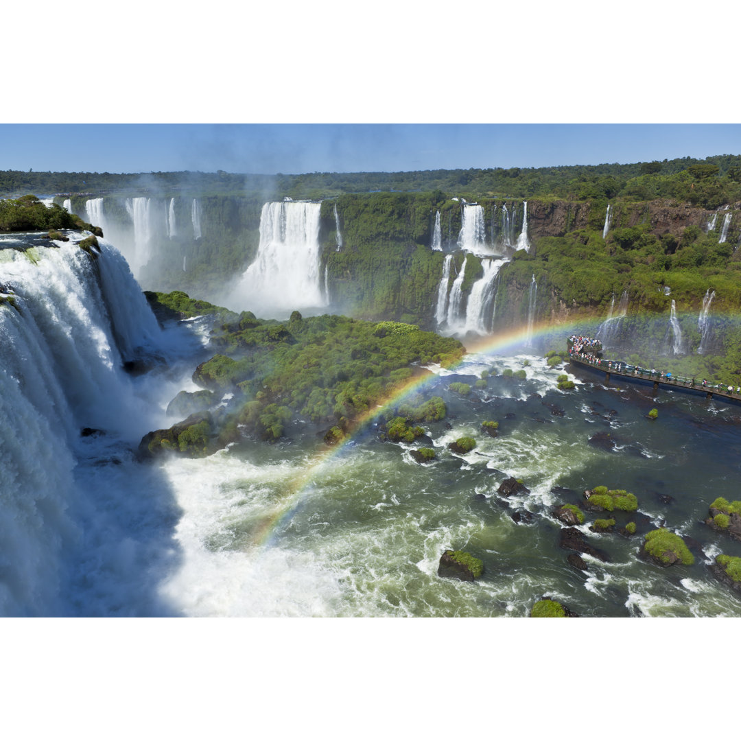 Argentinien Iguazu Wasserfälle von Grafissimo - Druck