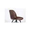 Chaise d'appoint en cuir Albert Kuip