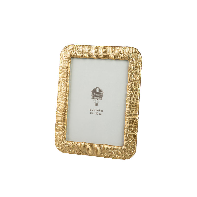 RESIN PHOTOFRAME 15X20 CM, Gold