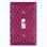 Patterned 1 - Gang Toggle Light Switch Standard Wall Plate