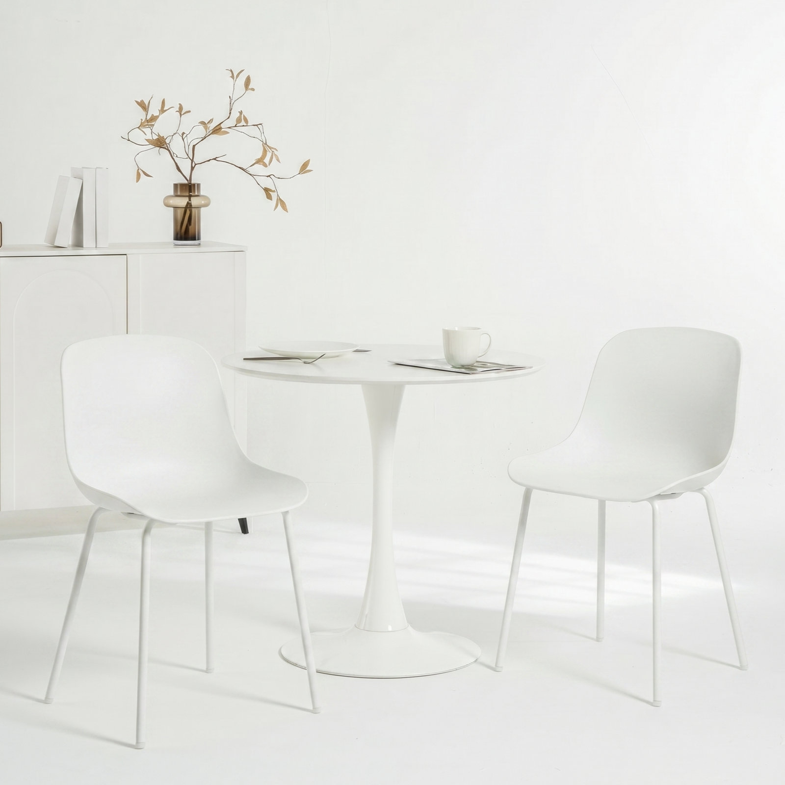 Meli Dining Chair, White
