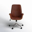 Chaise de travail pivotante Chanette-880958273