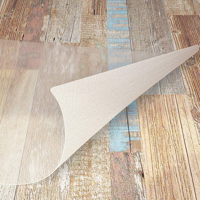 Rectangle Chair Mat with Straight Cut Edge for Firm Surfaces