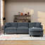 Canapé modulaire en L avec 1 repose-pieds-129181041