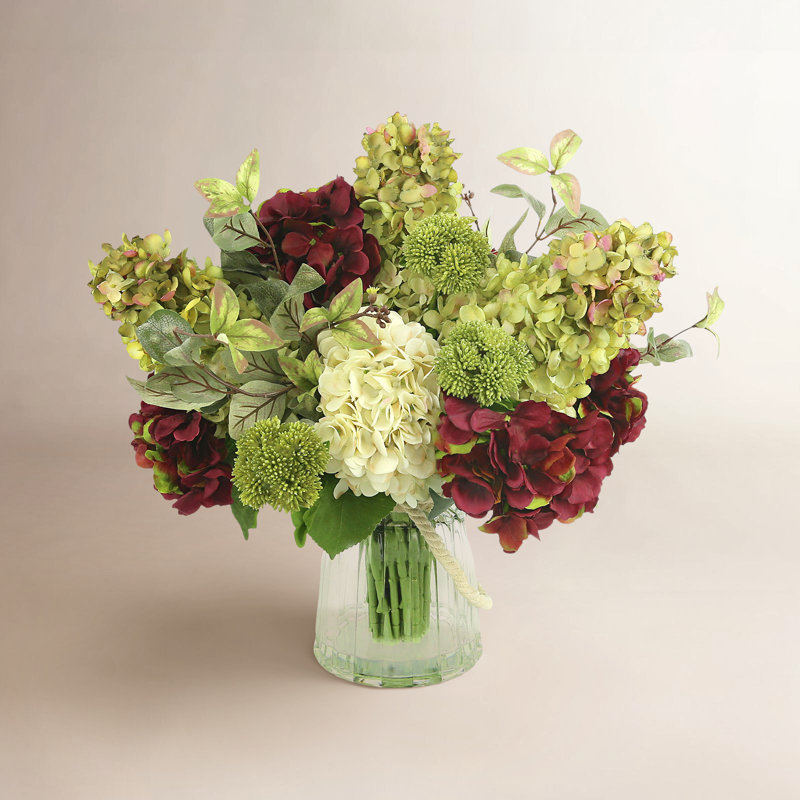 Hydrangea Sedum and Ivy Floral