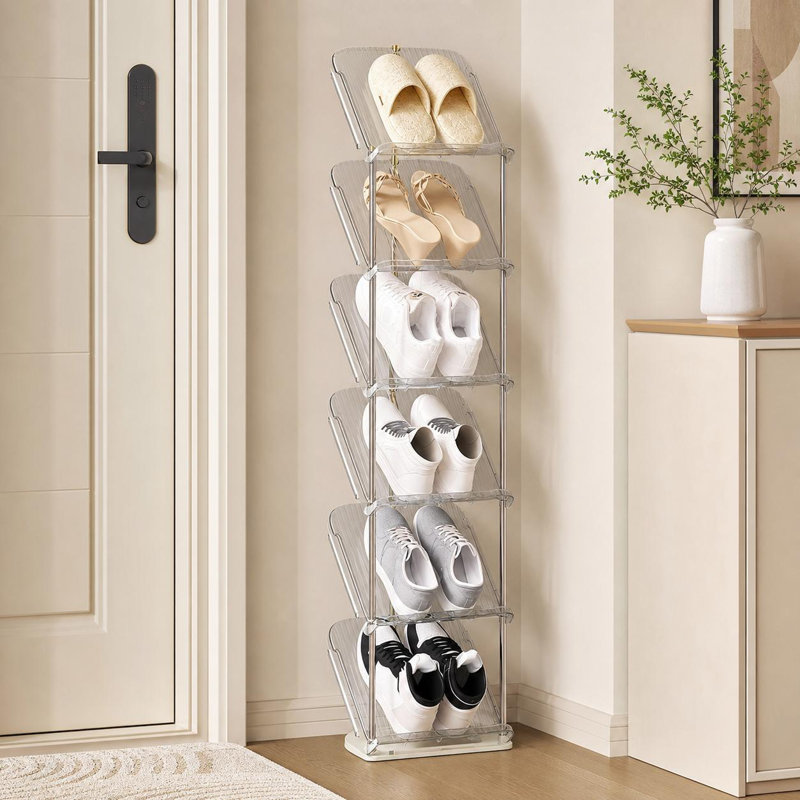 6 Pair Shoe Rack