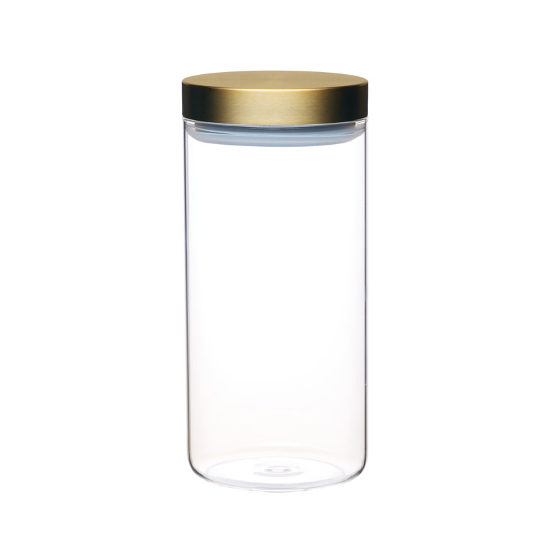 Airtight Large Glass Food Storage Jar, 1.5 L
