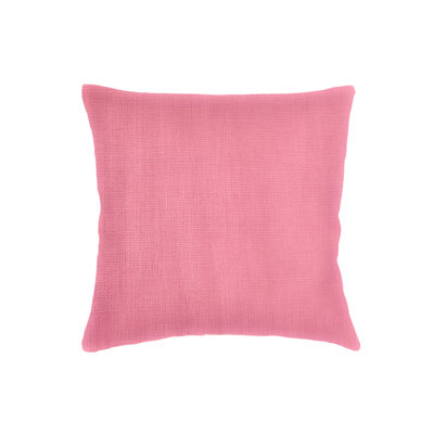 Coussin en lin rouge 20x20