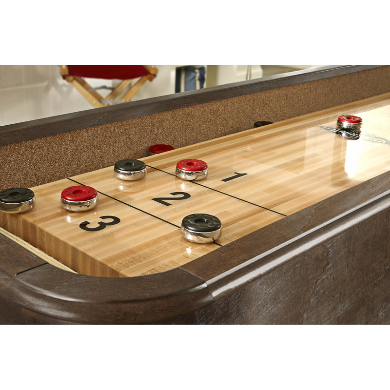 Concord Shuffleboard with Professional Installation, Nutmeg
