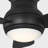 Generation Lighting Fan Housley Indoor Ceiling Fan with Midnight Black blades and Handheld Remote
