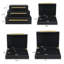 Ensemble de 3 boîtes de rangement en simili cuir Chagreen-1653205648