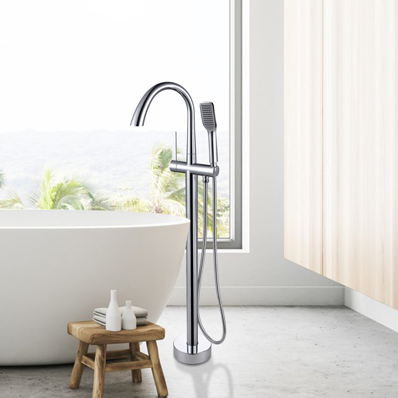 Freestanding Tub Filler, Chrome
