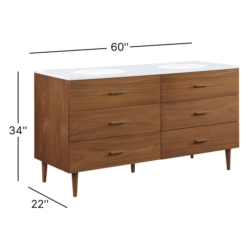 Maida Vale 60'' W Double Vanity