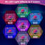 Panier de basketball interactif lumineux avec effets sonores - Jeu d'intérieur télécommandé pour enfants 5 à 12 ans