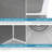 Ruvati 32-inch Low-Divide Undermount 50/50 Double Bowl Rounded Corners Stainless Steel Kitchen Sink-90988741
