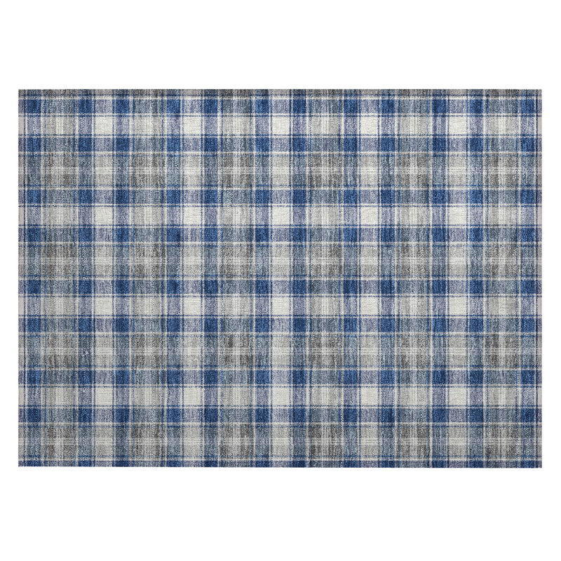 Xhevrie Machine Woven Area Rug, Rectangle 1'8" x 2'6"