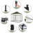 Suntime 12x12 Instant Pop Up Gazebo Solar Light Screen Canopy Tent Cover-96239356
