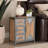 Jimia Solid Wood 3 -Drawer Accent Cabinet