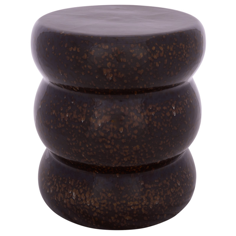 Tabouret de jardin Emi, Brun
