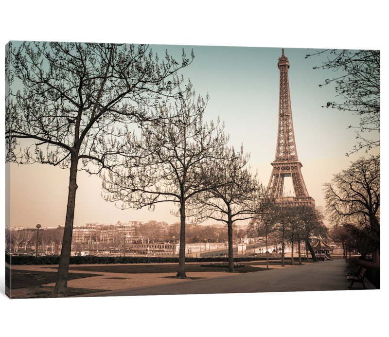 Souvenirs de Paris par Assaf Frank, reproduction de photo sur toile tendue, H 26 po x l 40 po x P 1,5 po