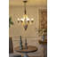 Lustre en bois 6 lumières