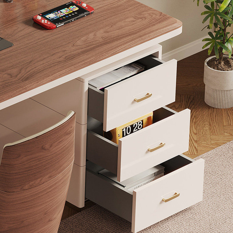 Bureau d'écriture minimaliste, H 29,92 po x l 70,87 po x P 27,56 po