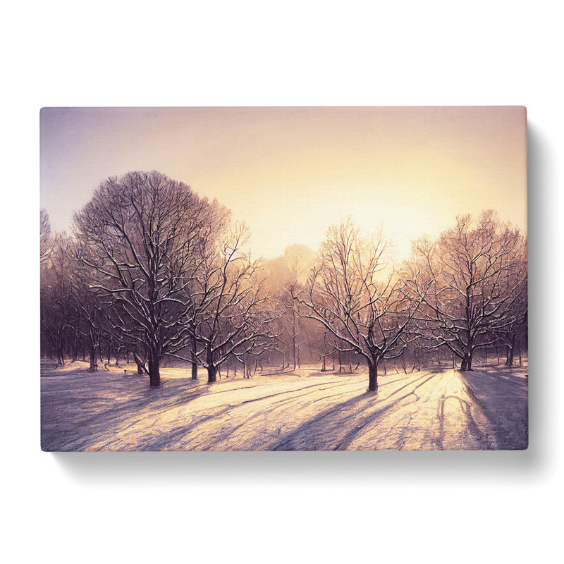 Fierce Winter Forest - Wrapped Canvas, 40cm H x 60cm W x 3cm D