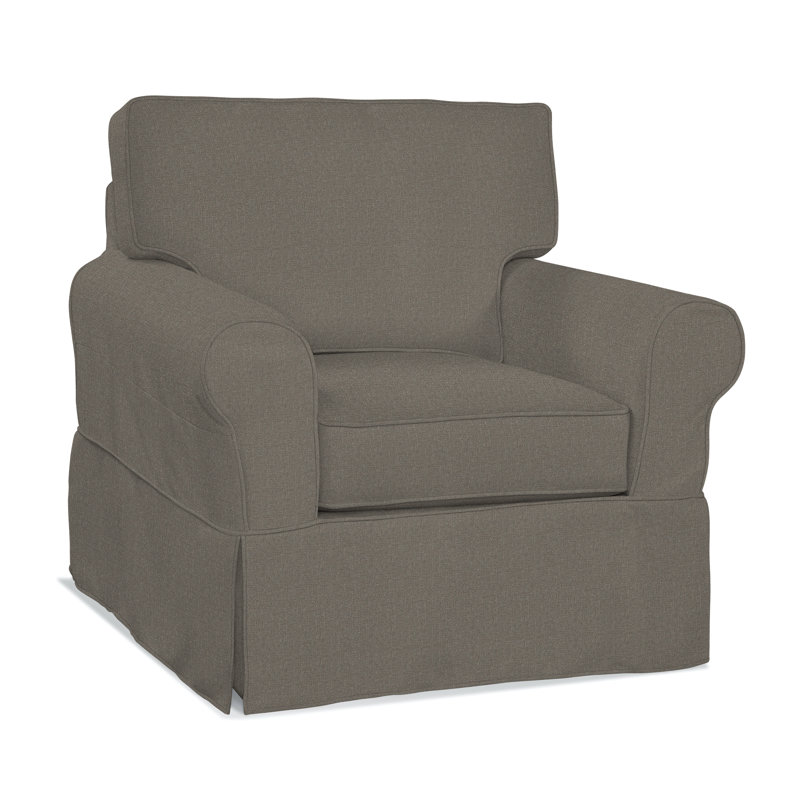 Bedford Accent Chair, Gray Sugar Performance; 0863-84