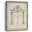 Entrance Framed Print - Solid Wood-462993607