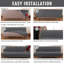 Housse de canapé sans accoudoirs Easy-Going-916026917