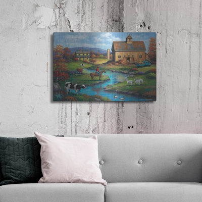 «Brown Barn Farm» par John Zaccheo