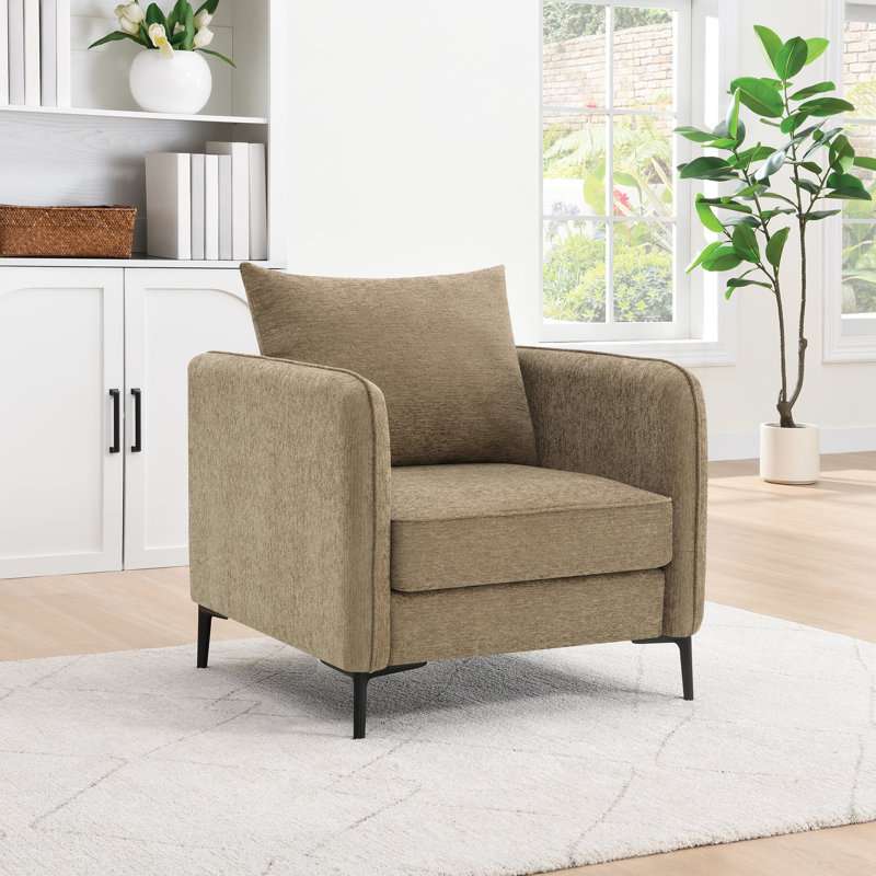 Chaise d'appoint Chantay, Taupe