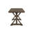 Counter Height Dining Set Beautifully Crafted Dining Table Robust Trestle Base Upholstered Chair Rich Wood Finish Natural Charm Dining Room Furniture Rustic Brown-2145493622